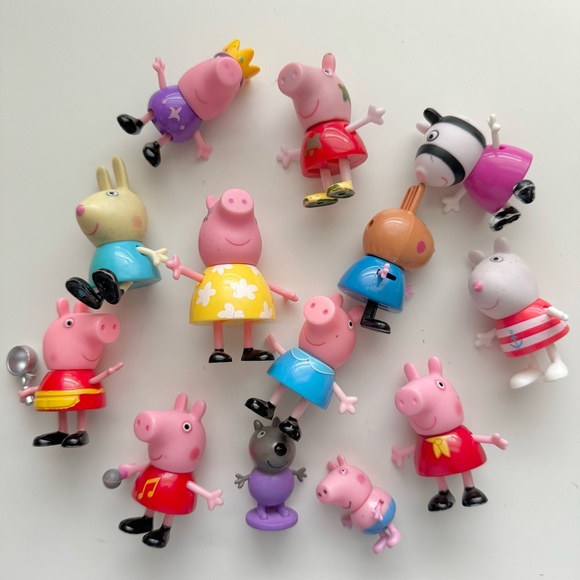 Peppa Pig Characters - 15 pcs - Picture 2 of 5
